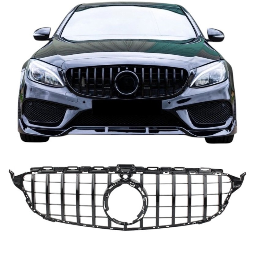 Grill geschikt voor Mercedes C klasse W205 2018-2021