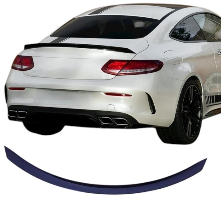 Kofferspoiler geschikt voor Mercedes C205 C Coupe Zwart