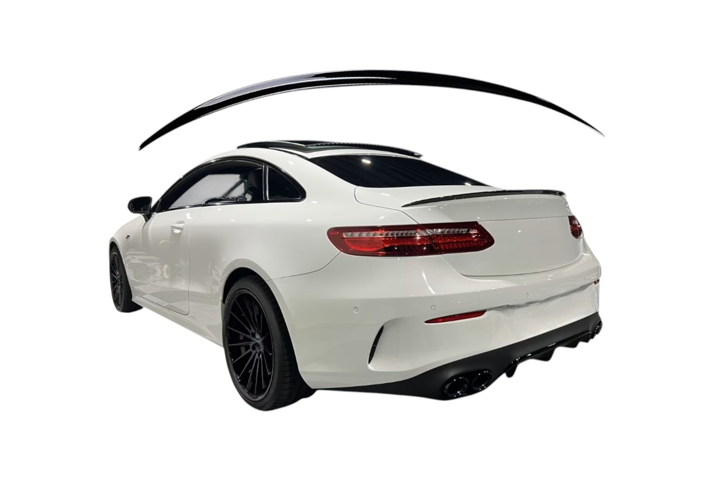Kofferspoiler geschikt voor Mercedes E Coupe C238 Glans zwart (2)