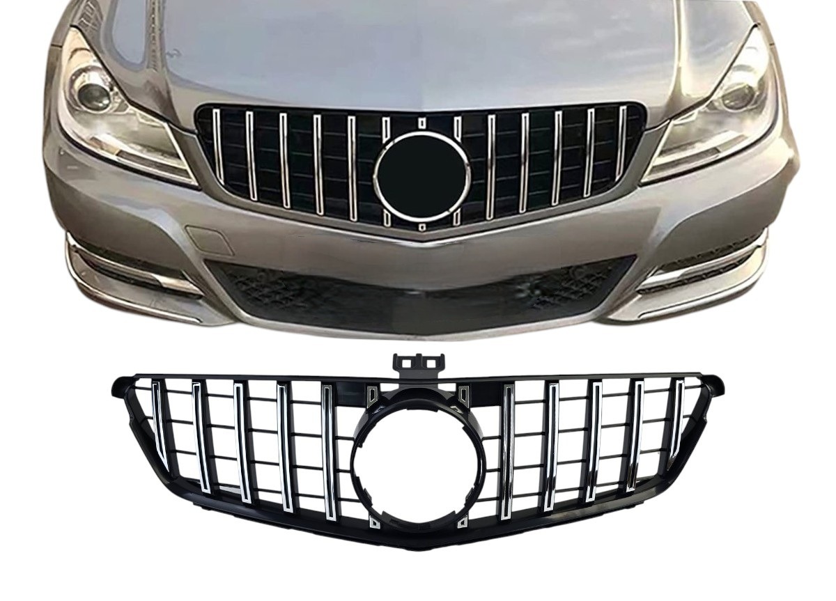 Grill geschikt voor Mercedes c klasse W204 2007-2014