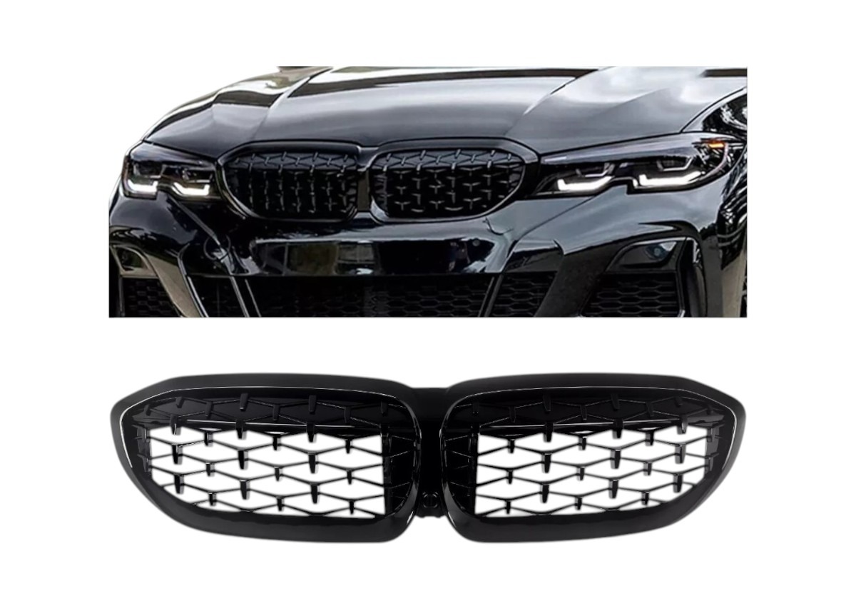 Grill nieren geschikt voor BMW 3 serie G20 G21 2018-2022.