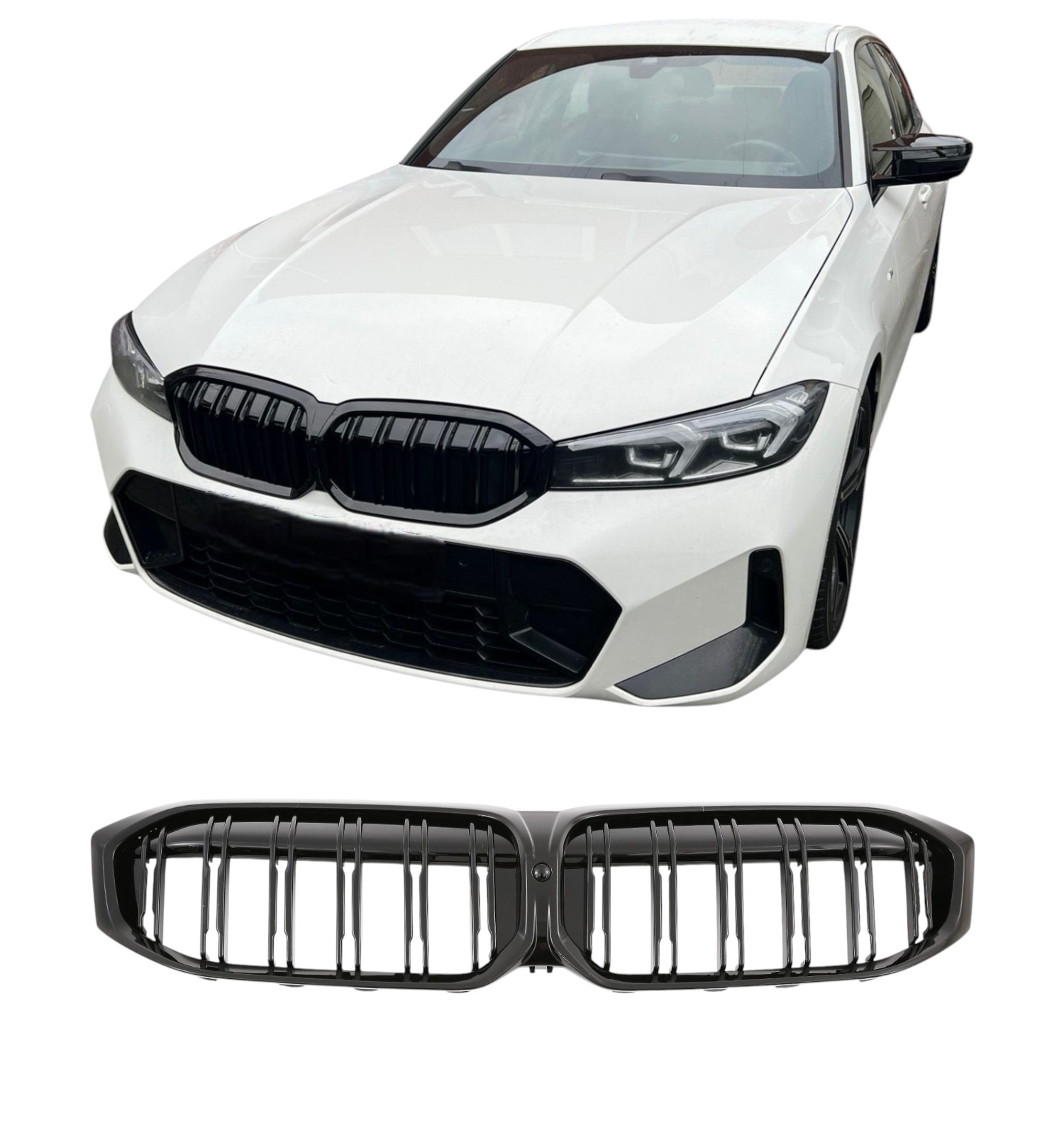 Grill nieren geschikt voor BMW 3 serie G20 G21 2022+