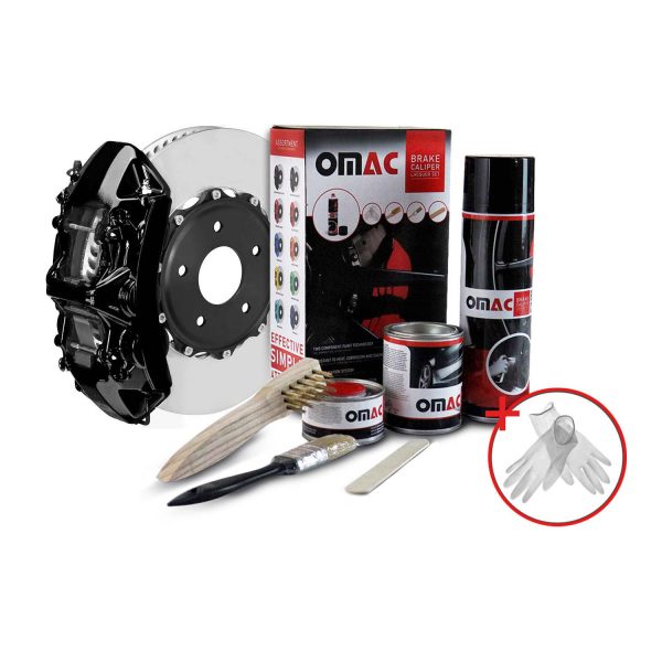 Vernice per pinze freno Texas Black Matte, set di vernici per auto