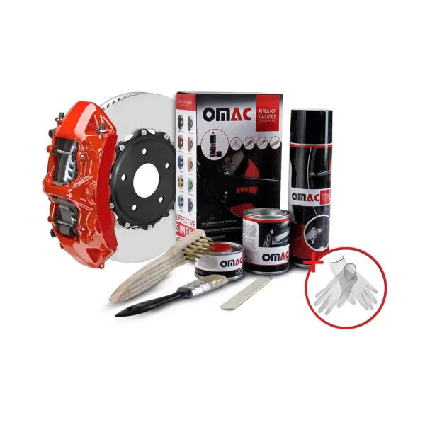 Vernice per pinze freno, set di vernici per auto Texas Red Gloss