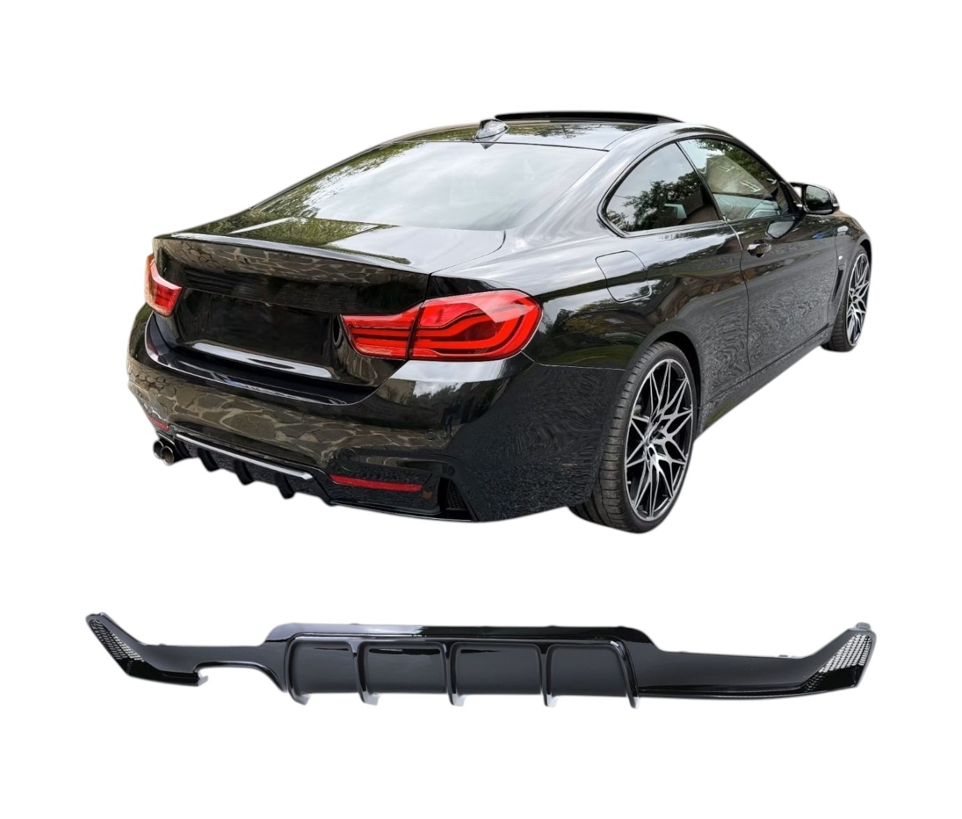 achterdiffuser BMW 4 Serie F32 F33 F36