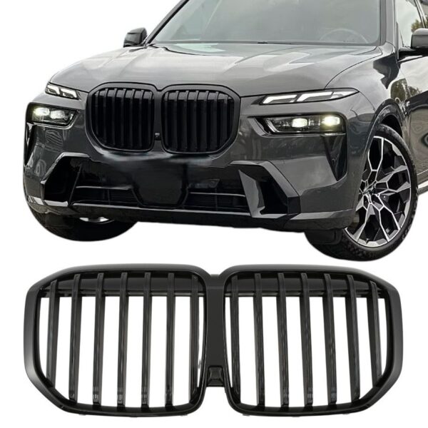 Grill Nieren Hoogglans Zwart – Geschikt voor BMW X7 G07 LCI vanaf 2022