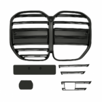 glans zwarte nierengrille BMW G22 ABS kunststof